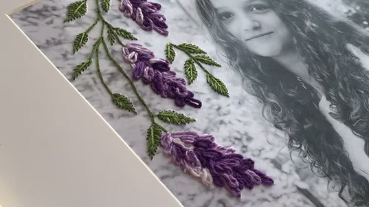 Broderie personnalisée sur photo